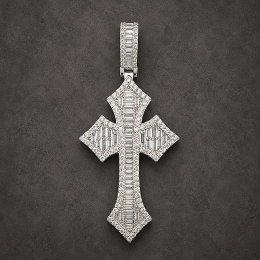 925 Silver Imperial Cross Pendant