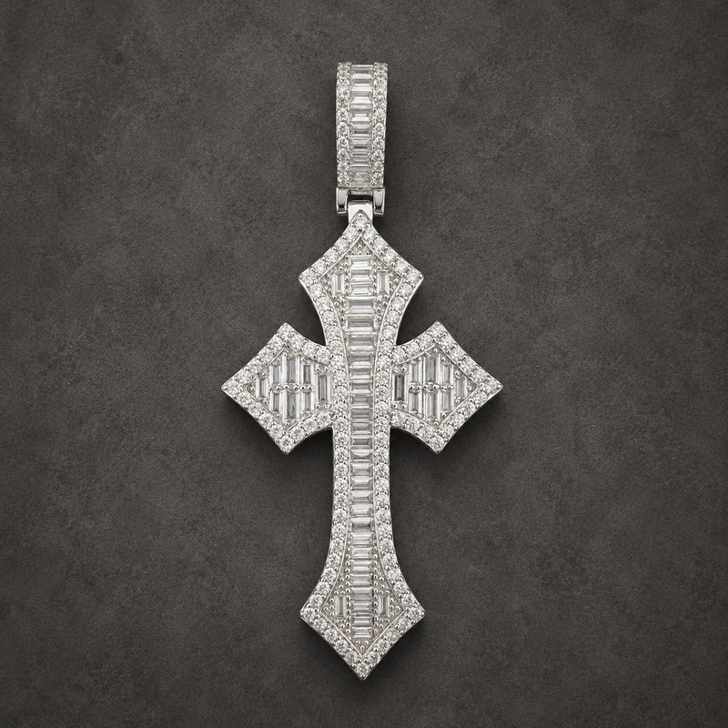 925 Silver Imperial Cross Pendant