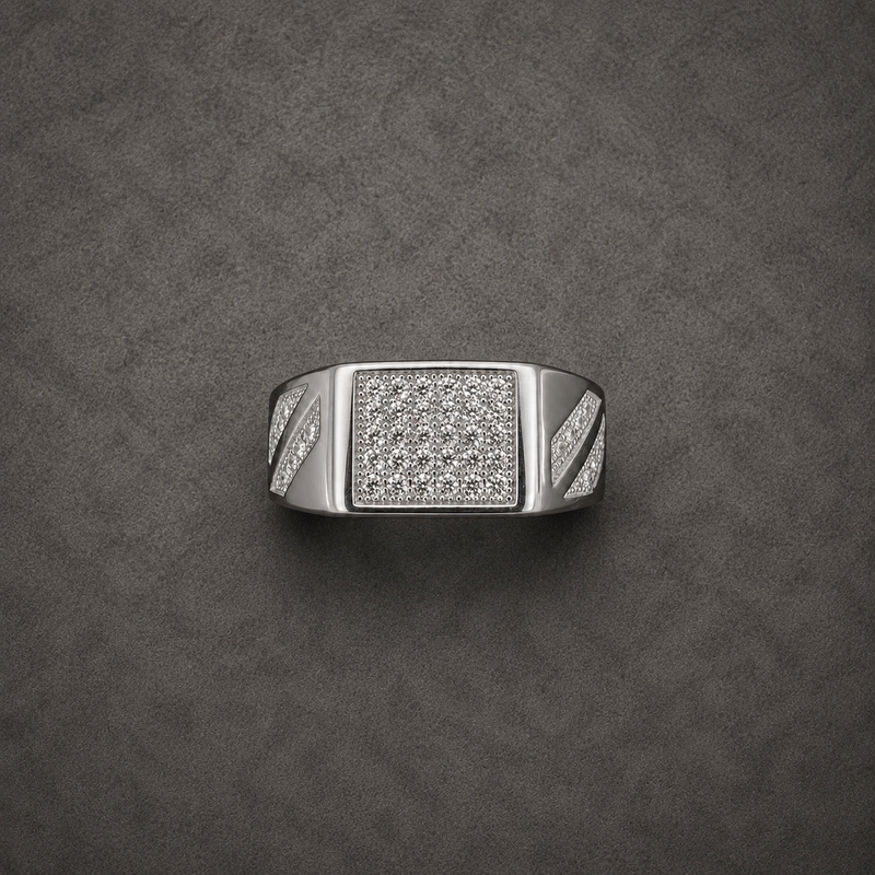 925 Silver Royale Signet Ring