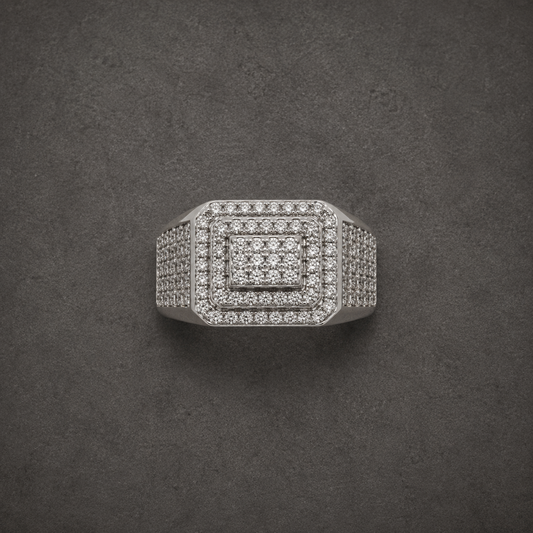 925 Silver Monaco Signet Ring